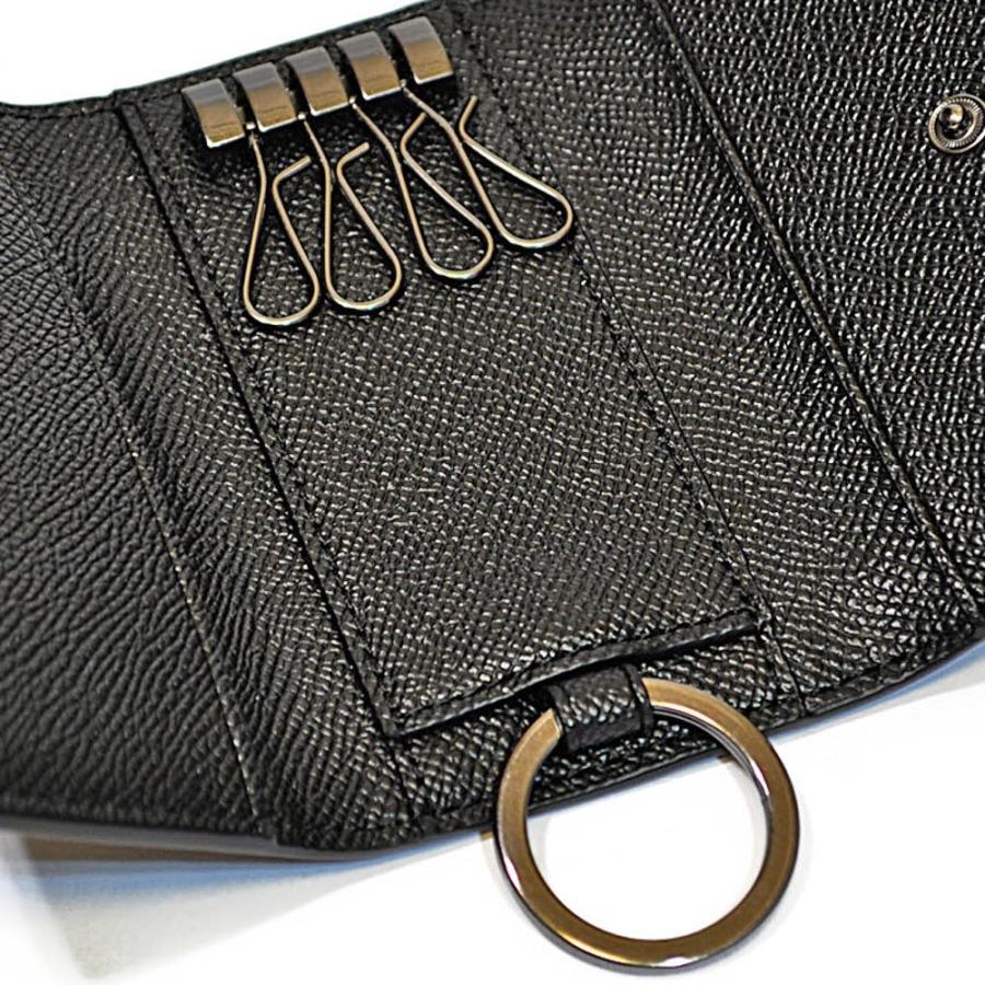 【並行輸入品】 コーチ 財布 キーケース COACH F59107 BLK 4リングス クロスグレイン レザー キーケース ブラック | COACH | 05