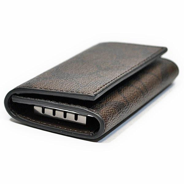 【並行輸入品】 コーチ 財布 キーケース COACH F64005 MA/BR 4リングス PVC シグネチャー キーケース マホガニー/ブラウン | COACH | 01