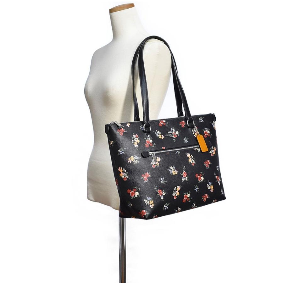 R*様 超美品 COACH トートバッグ ブラック 花柄 COACH（コーチ） 【並行輸入品】 トート バッグ COACH 6474 SVA47