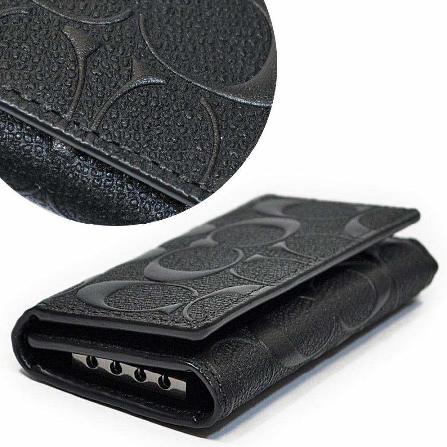 COACH 【並行輸入品】 コーチ 財布 キーケース F66293 BLK 4