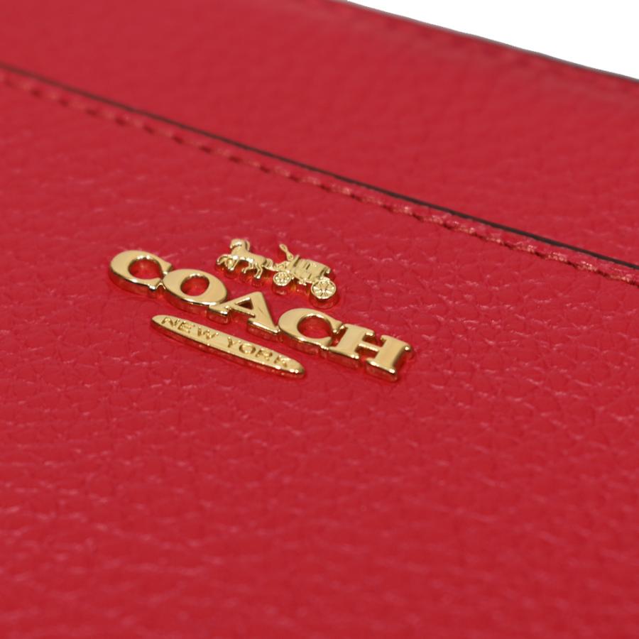 【並行輸入品】 コーチ COACH 財布 長財布 6643 IMORP ストラップ付き レザー アコーディオン ジップアラウンド カーネーション | COACH | 03