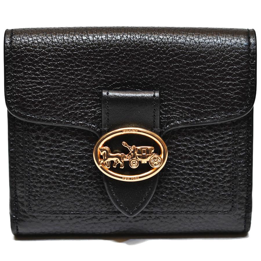 ショップ 新品 COACH 二つ折り財布 コンパクト ジョージ ウォレット