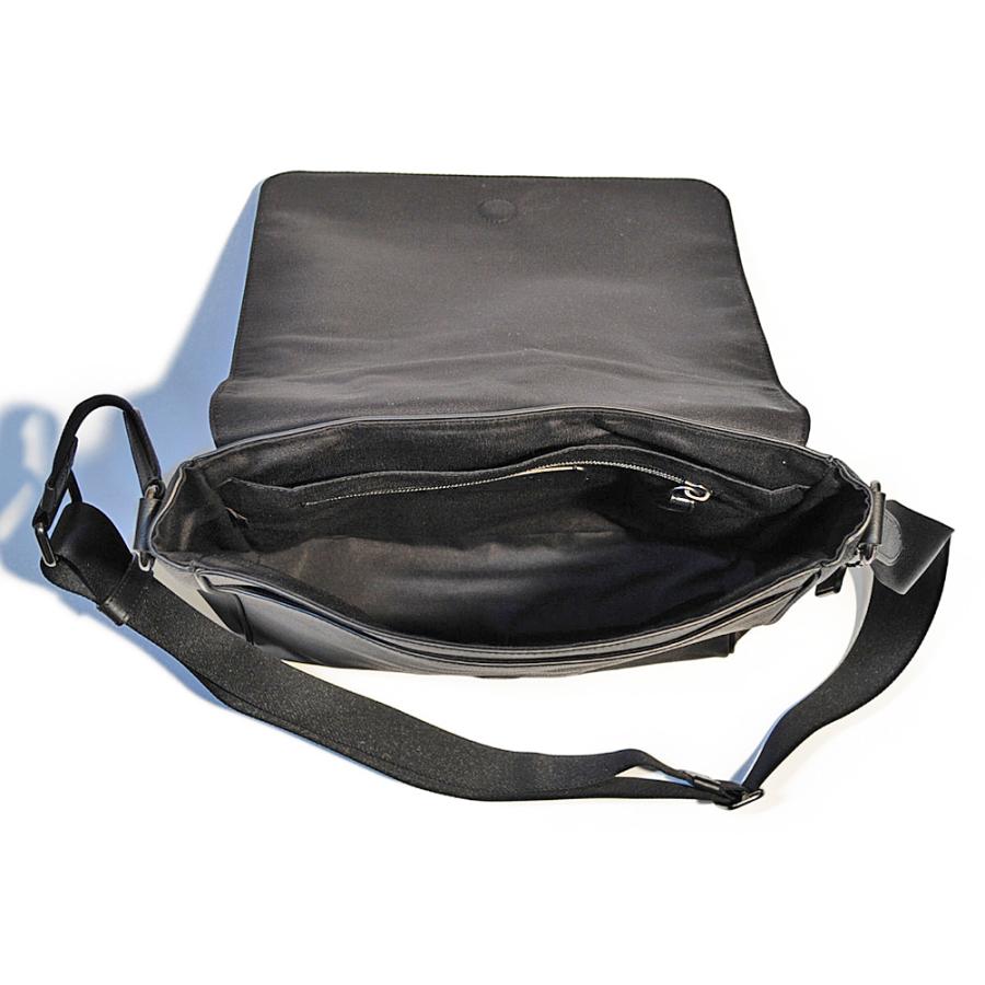 【並行輸入品】 コーチ COACH 斜め掛け ショルダー バッグ メンズ F68015 QB/BK レザー マップ バッグ ブラック | COACH | 04