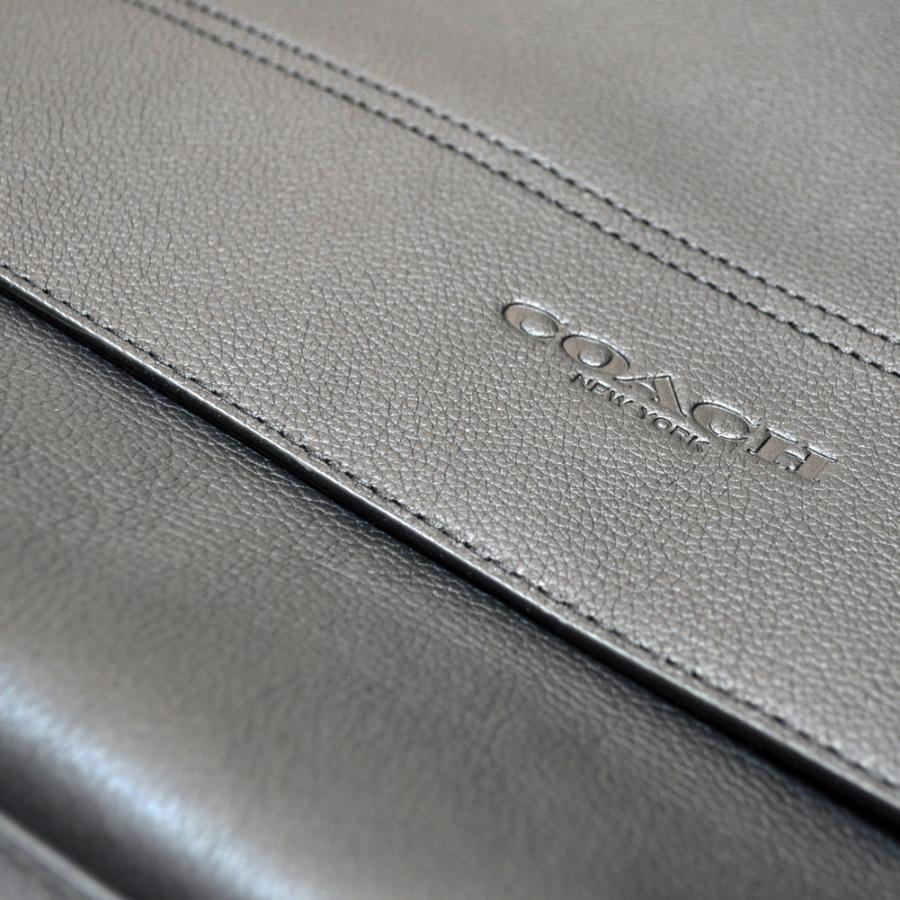 【並行輸入品】 コーチ COACH 斜め掛け ショルダー バッグ メンズ F68015 QB/BK レザー マップ バッグ ブラック | COACH | 05