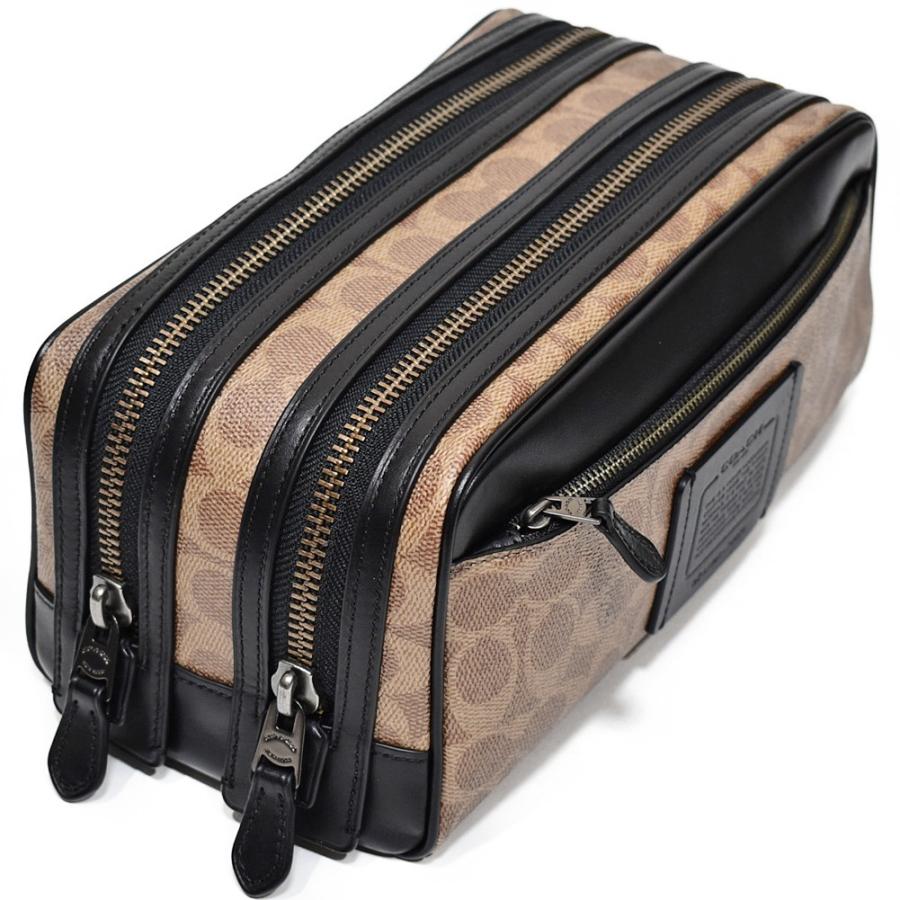 COACH/コーチ長財布 ダブルジップ F77288 セカンドバッグ コーチ メンズ長財布 F77288 ダブルジップ 小銭入あり セカンド