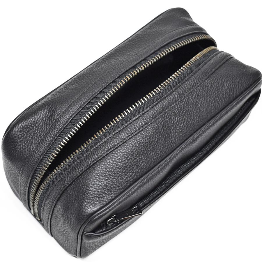 コーチ バッグ セカンドバッグ ポーチ メンズ レディース COACH F73090 QB/BK レザー ブラック | COACH | 04