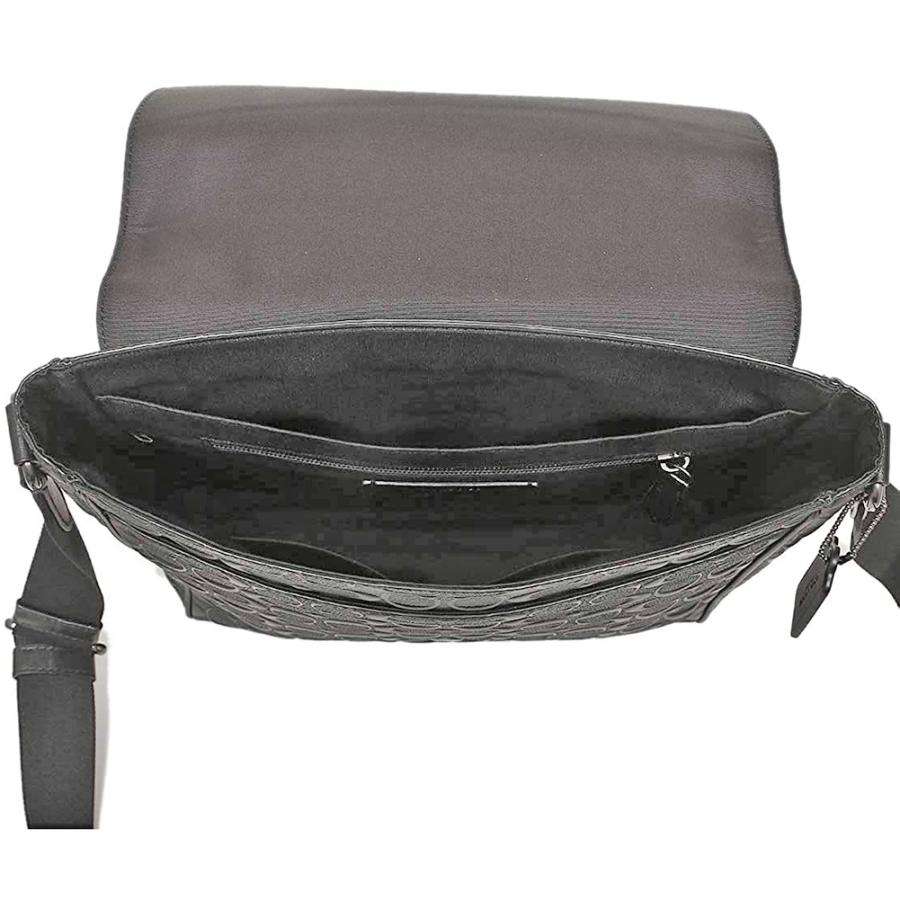 【COACH】コーチ ショルダーバッグ ブラック レザー コンパクト メンズ COACH（コーチ） 【並行輸入品】 斜め掛け ショルダー バッグ メンズ