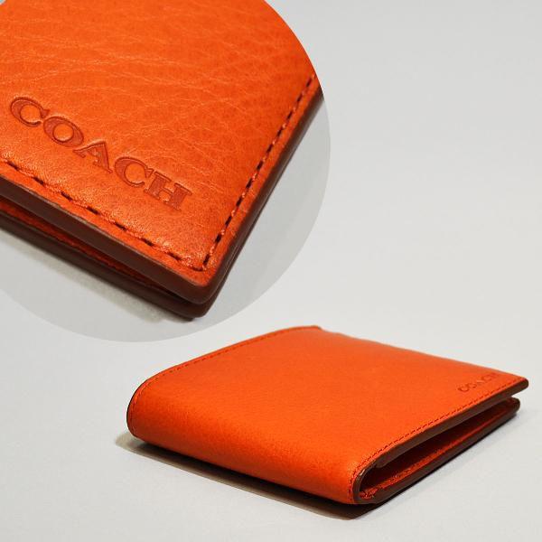 コーチ 財布 折財布 メンズ Coach ブリーカー レガシー レザー ダブルビル ウォレット 折財布 B8l ボーンファイヤー b8l Uruzz 通販 Yahoo ショッピング