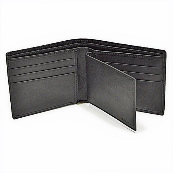 【並行輸入品】 コーチ 財布 折財布 メンズ COACH F74686 BLK シグネチャー エンボスド レザー コンパクト ID ウォレット ブラック | COACH | 03