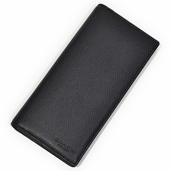 66%OFF!】 COACHクロスグレインレザーブレスト ポケットウォレット長