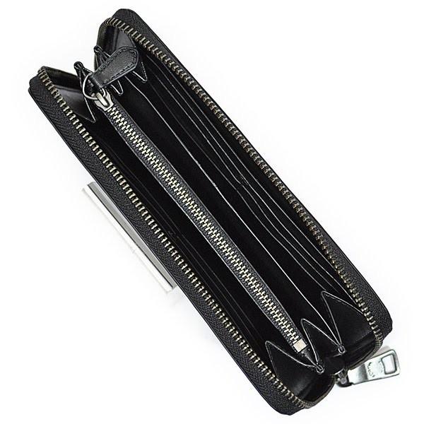 【並行輸入品】 コーチ COACH 財布 長財布 メンズ F75222 BLK パーフォレイテッド レザー アコーディオン ジップアラウンド ファスナー ブラック | COACH | 03