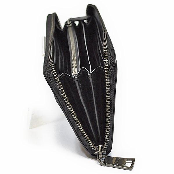 【並行輸入品】 コーチ COACH 財布 長財布 メンズ F75222 BLK パーフォレイテッド レザー アコーディオン ジップアラウンド ファスナー ブラック | COACH | 04