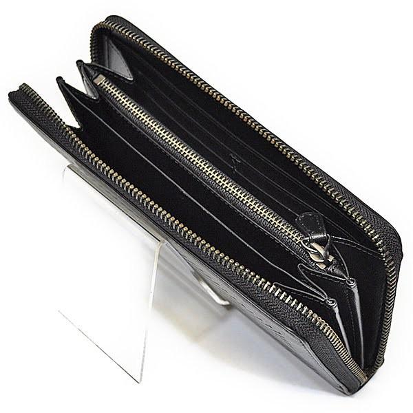 【並行輸入品】 コーチ COACH 財布 長財布 メンズ F75222 BLK パーフォレイテッド レザー アコーディオン ジップアラウンド ファスナー ブラック | COACH | 05