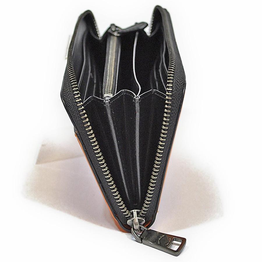 【並行輸入品】 コーチ COACH 財布 長財布 メンズ F75222 ORG パーフォレイテッド レザー アコーディオン ジップアラウンド ファスナー オレンジ | COACH | 04