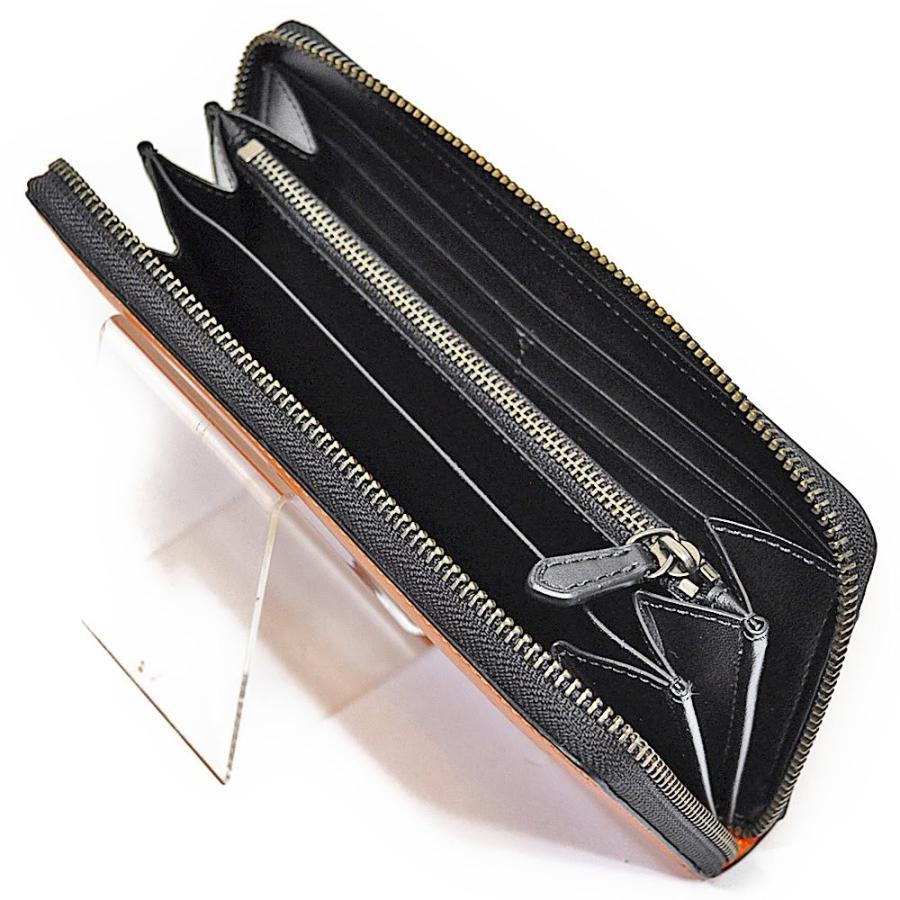 【並行輸入品】 コーチ COACH 財布 長財布 メンズ F75222 ORG パーフォレイテッド レザー アコーディオン ジップアラウンド ファスナー オレンジ | COACH | 05