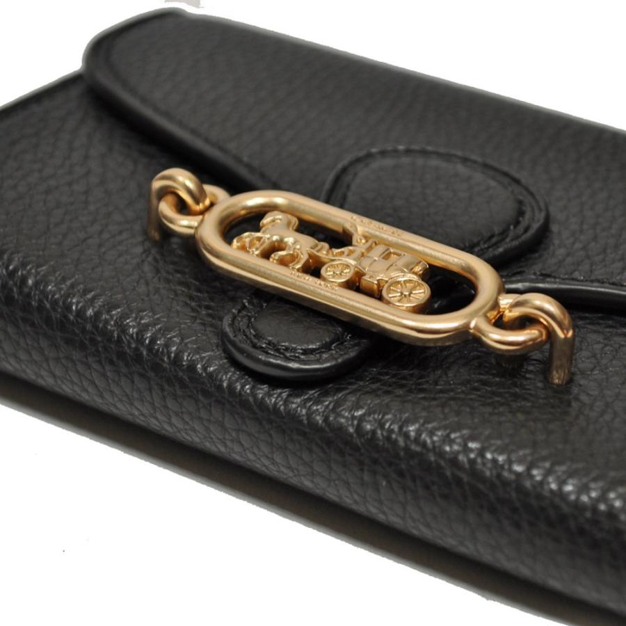 COACH コーチ 財布 折財布 F88099 IMBLK レザー 3つ折り