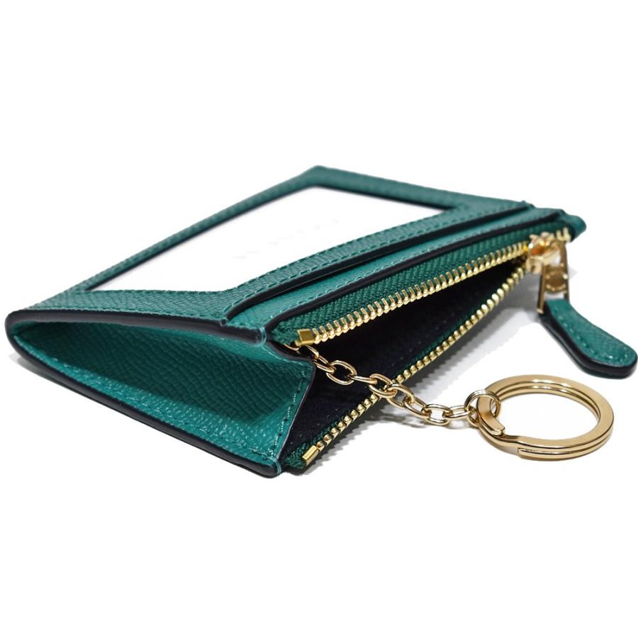 【並行輸入品】 コーチ COACH 小銭入れ コインケース カードケース 名刺入れ F88250 IMTEA レザー ID ミニ スキニー ティール | COACH | 03
