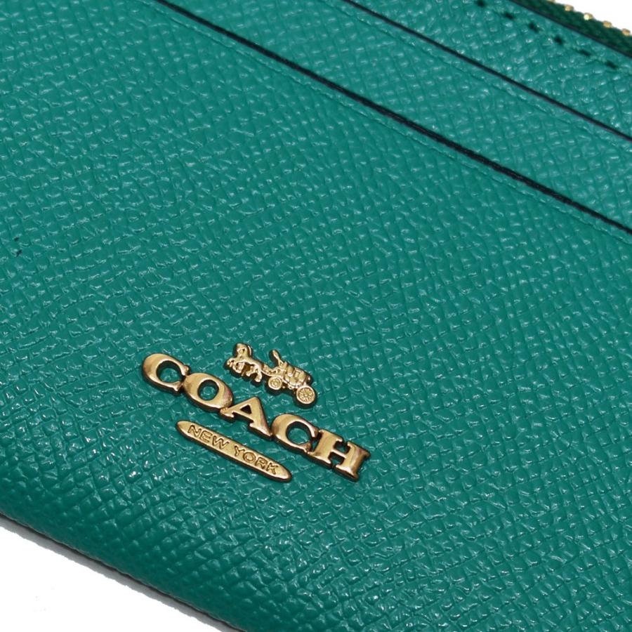 【並行輸入品】 コーチ COACH 小銭入れ コインケース カードケース 名刺入れ F88250 IMTEA レザー ID ミニ スキニー ティール | COACH | 04