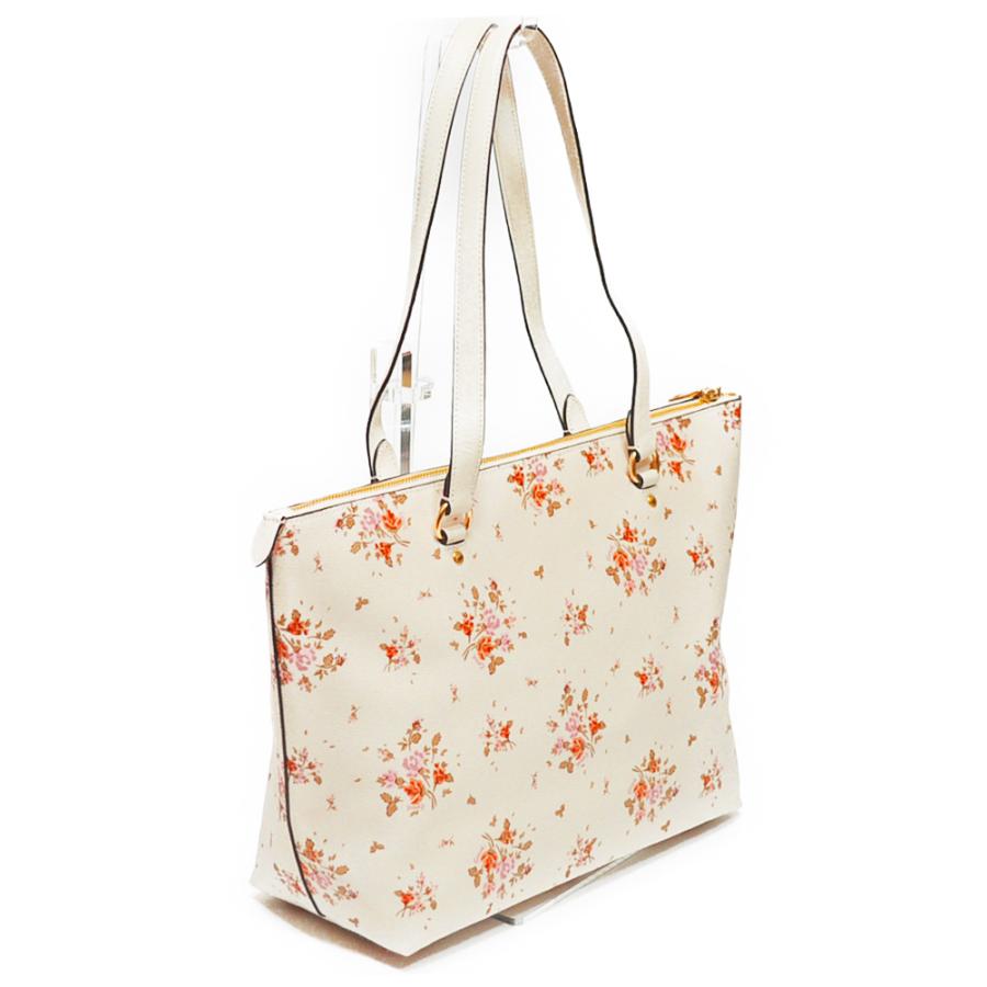 【並行輸入品】 コーチ COACH トート バッグ 91023 IMCAH 花柄 ブーケプリント ギャラリー トート チョーク | COACH | 03