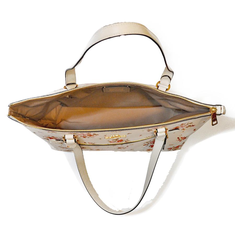 【並行輸入品】 コーチ COACH トート バッグ 91023 IMCAH 花柄 ブーケプリント ギャラリー トート チョーク | COACH | 04