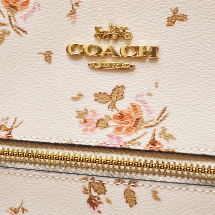 【並行輸入品】 コーチ COACH トート バッグ 91023 IMCAH 花柄 ブーケプリント ギャラリー トート チョーク | COACH | 05