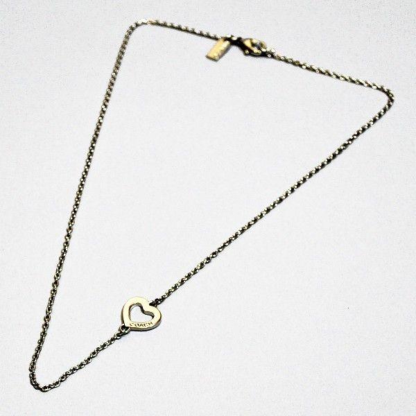 【並行輸入品】 コーチ アクセサリー ネックレス COACH F99935 SV/SV オープンハート チェーン ネックレス | COACH | 02