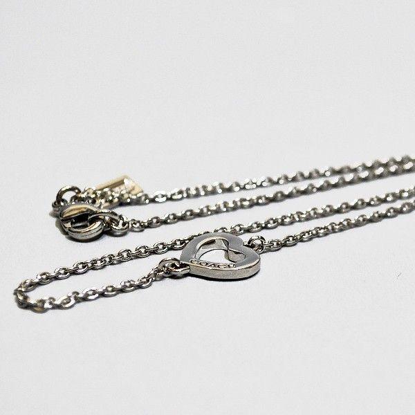 【並行輸入品】 コーチ アクセサリー ネックレス COACH F99935 SV/SV オープンハート チェーン ネックレス | COACH | 04