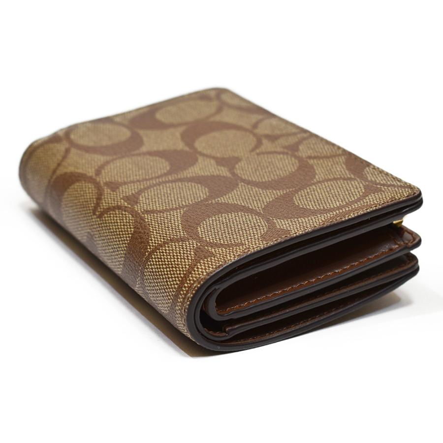COACH　コーチ　C0082　二つ折り財布　ラグジュアリー　IME74ブラウン COACH（コーチ） 【並行輸入品】 財布 二つ折り財布 レディース COACH