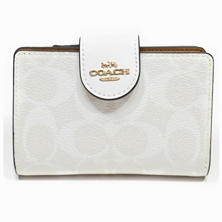 コーチ COACH 財布 二つ折り財布 C0082 IMRFF PVC シグネチャー