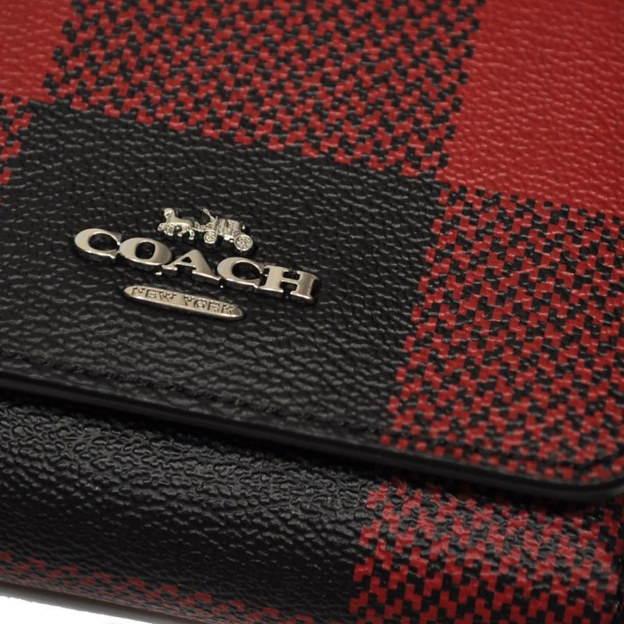 COACH（コーチ） 【並行輸入品】 財布 折財布 C1916 SVS66 PVC 格子柄