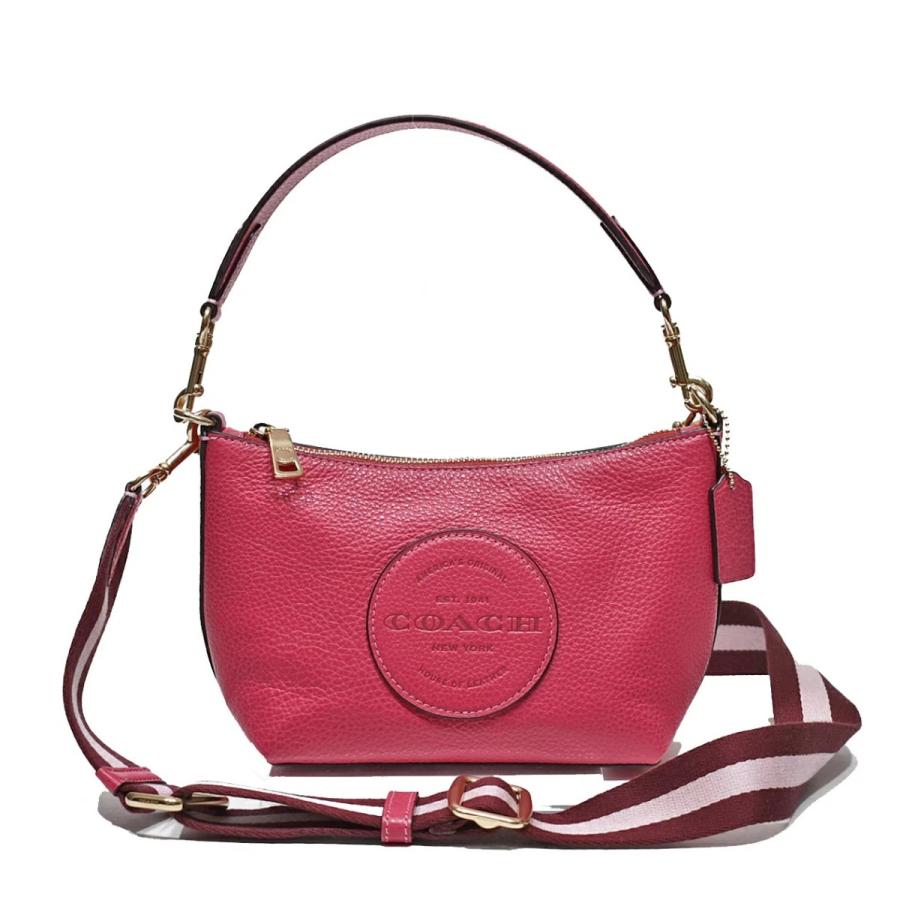 【並行輸入品】 コーチ COACH 斜め掛け ショルダー バッグ C2829 IMFUS コーチパッチ レザー デンプシー フューシャ | COACH
