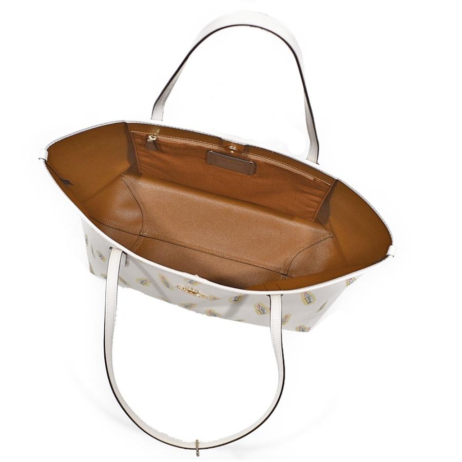 【並行輸入品】 コーチ トート バッグ COACH C3246 IMSIT リップスティック プリント シティ トート チョークマルチ | COACH | 04