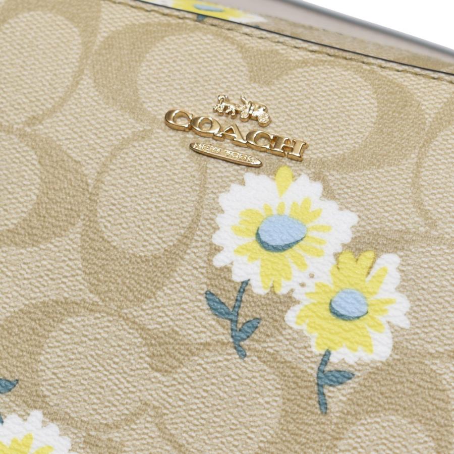 【並行輸入品】 コーチ COACH 斜め掛け ショルダー バッグ ポシェット C3354 IMOTV デイジー 花柄 プリント ミニ カメラバッグ ライトカーキ/チョークマルチ | COACH | 06