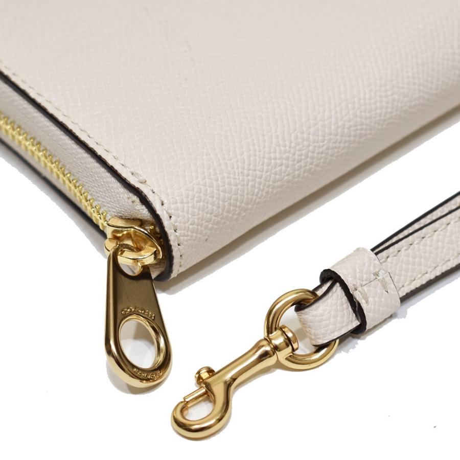 【並行輸入品】 コーチ COACH 財布 長財布 C3441 IMCHK クロスグレインレザー ロング ジップ アラウンド ウォレット チョーク | COACH | 03