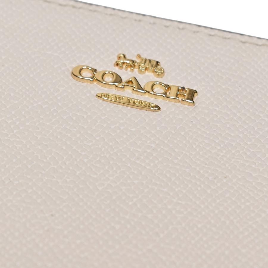 【並行輸入品】 コーチ COACH 財布 長財布 C3441 IMCHK クロスグレインレザー ロング ジップ アラウンド ウォレット チョーク | COACH | 04