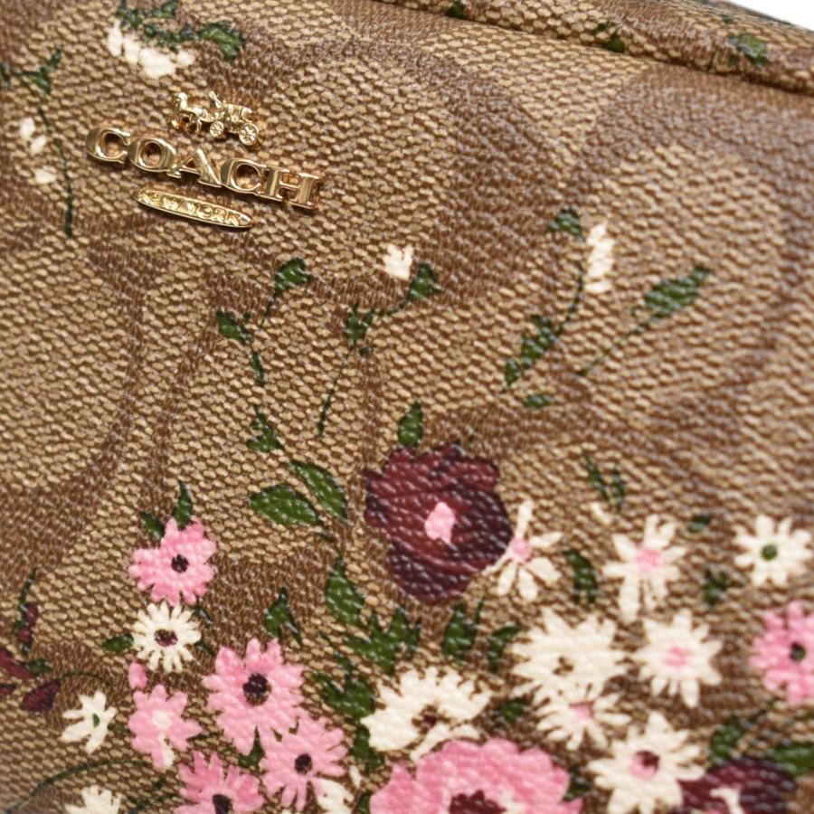 COACH フラワー刺繍 ポーチ 保存袋付き COACH（コーチ） バッグ 紙袋