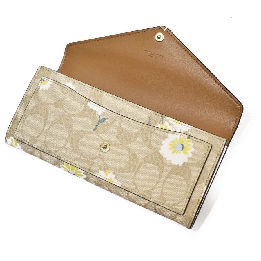 COACH（コーチ） 【並行輸入品】 財布 長財布 C3721 IMOTV デイジー 花