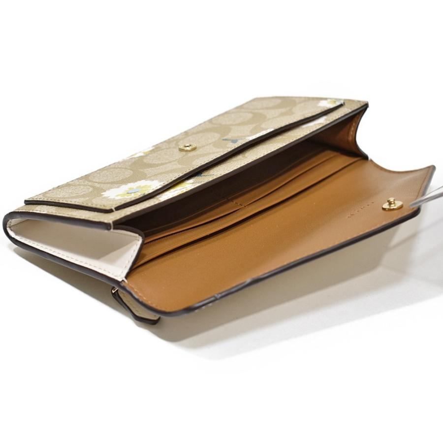 COACH（コーチ） 【並行輸入品】 財布 長財布 C3721 IMOTV デイジー 花