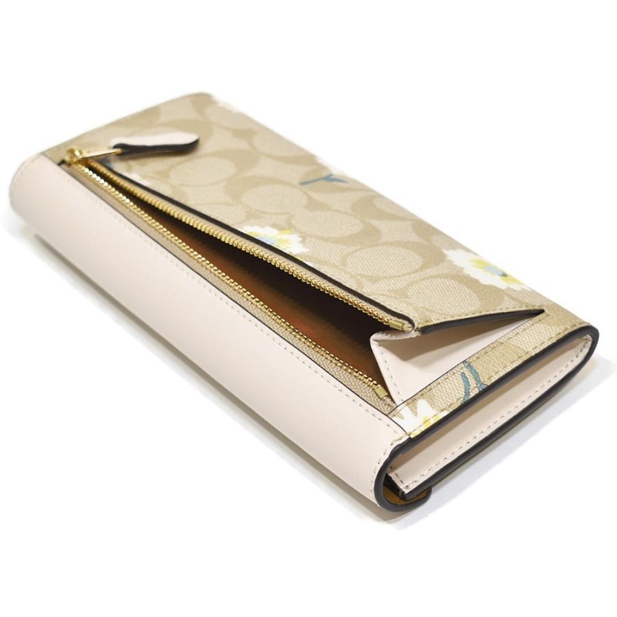 COACH（コーチ） 【並行輸入品】 財布 長財布 C3721 IMOTV デイジー 花