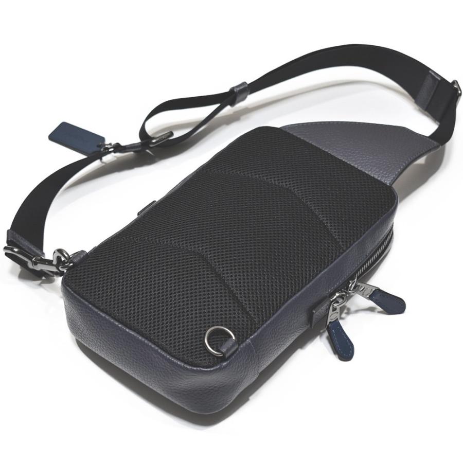【並行輸入品】 コーチ COACH ショルダー ボディー バッグ C4133 QBSP2 ターナー レザー スリング パック ミッドナイト ジュエル ブルー | COACH | 03