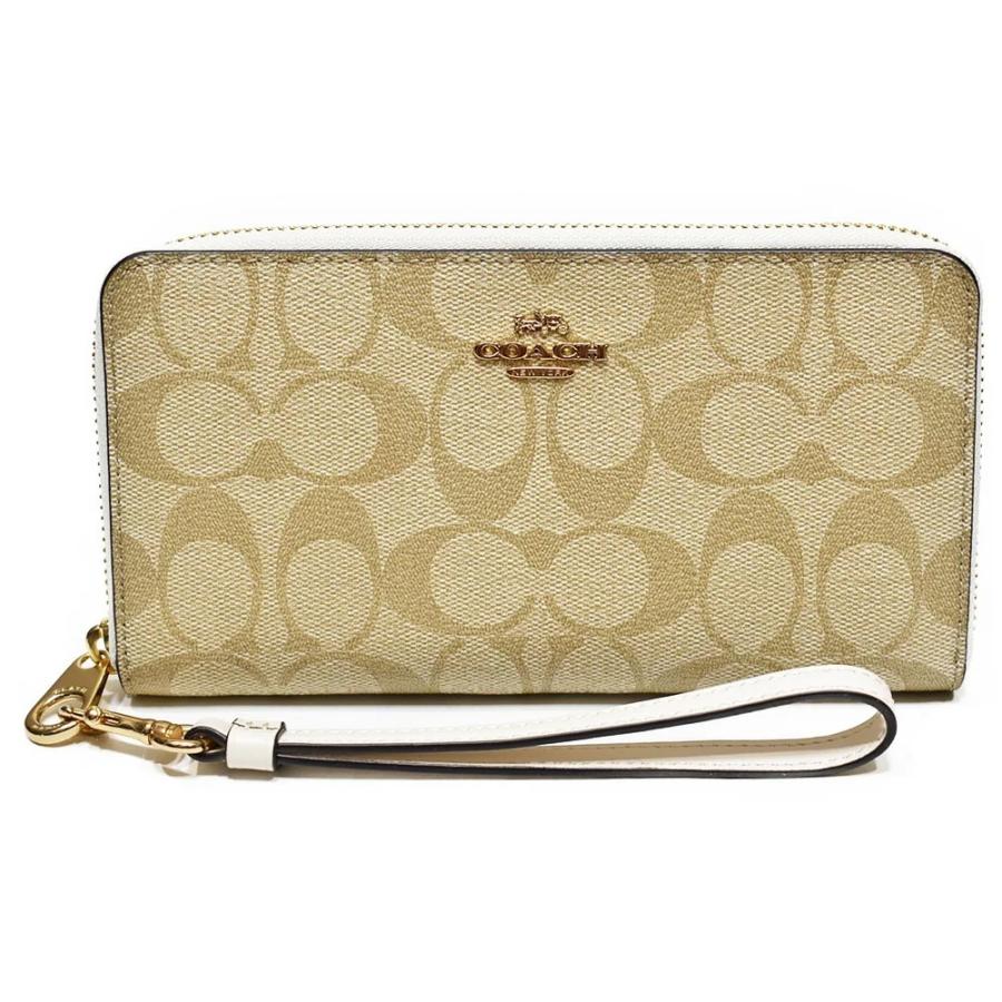 コーチ COACH 財布 長財布 C4452 IMDQC シグネチャー ロング ジップ