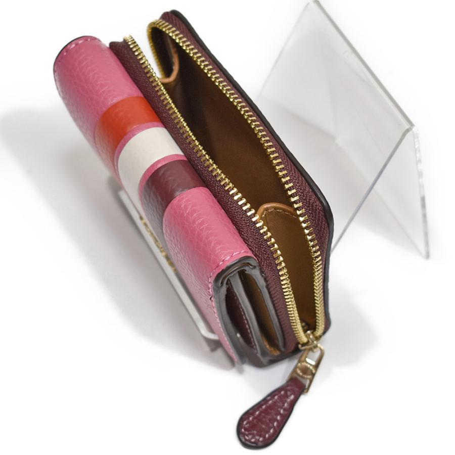 【並行輸入品】 コーチ 財布 三つ折り財布 折り財布 ミニ財布 レディース COACH アウトレット C4525 IMSQ0 レザー３つ折り スモール ウォレット ピンク | COACH | 05