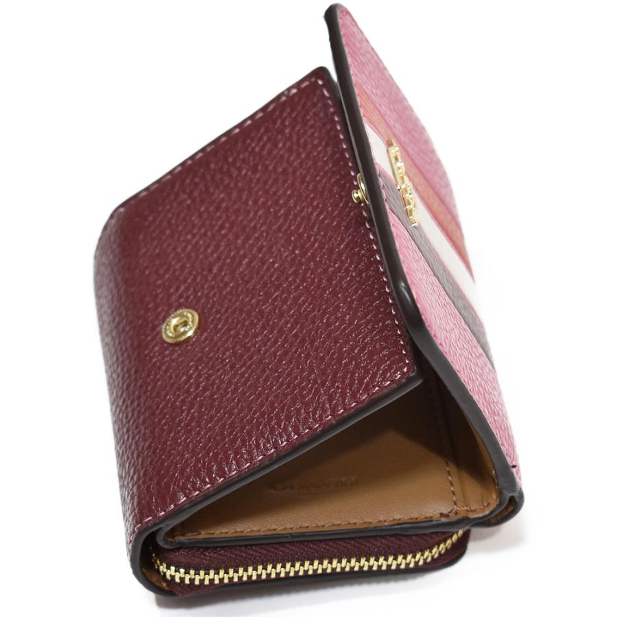 【並行輸入品】 コーチ 財布 三つ折り財布 折り財布 ミニ財布 レディース COACH アウトレット C4525 IMSQ0 レザー３つ折り スモール ウォレット ピンク | COACH | 01