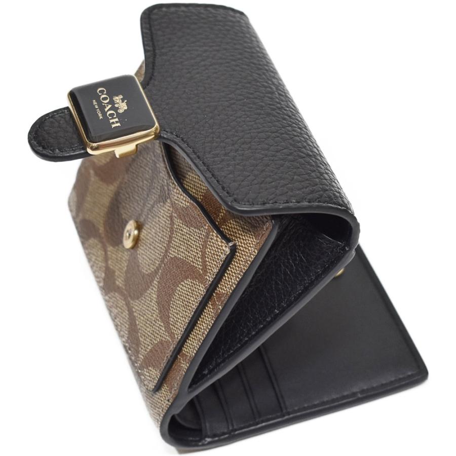 【並行輸入品】 コーチ COACH 財布 折財布 C7805 IMLOV シグネチャー ペッパー 2つ折り ウォレット カーキ/チョーク | COACH | 01