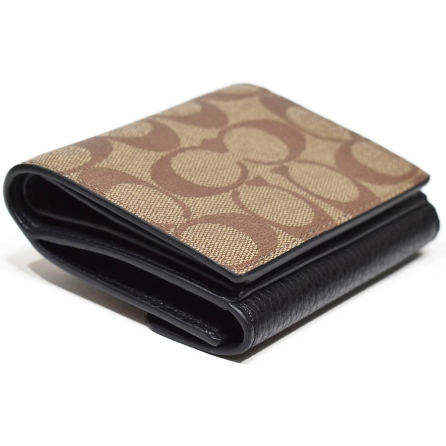 【並行輸入品】 コーチ COACH 財布 折財布 C7805 IMLOV シグネチャー ペッパー 2つ折り ウォレット カーキ/チョーク | COACH | 02