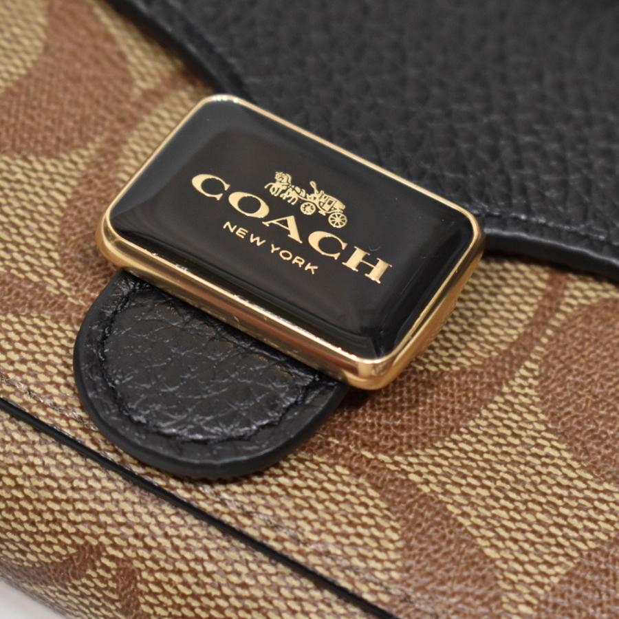 【並行輸入品】 コーチ COACH 財布 折財布 C7805 IMLOV シグネチャー ペッパー 2つ折り ウォレット カーキ/チョーク | COACH | 04
