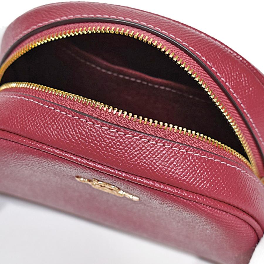 【並行輸入品】 コーチ COACH バッグ ポーチ 化粧ポーチ C9984 IMROU レザー ドーム コスメティック ケース ルージュ | COACH | 04