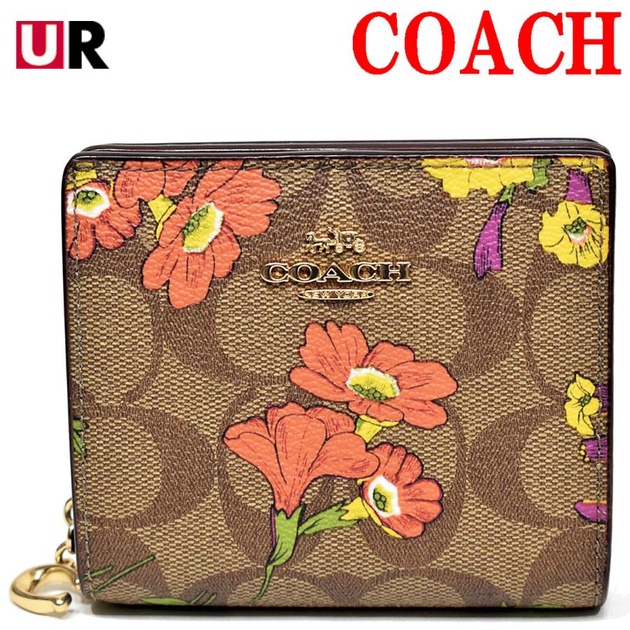 COACH コーチ 折り財布 二つ折り財布 折りたたみ財布 ミニ財布 