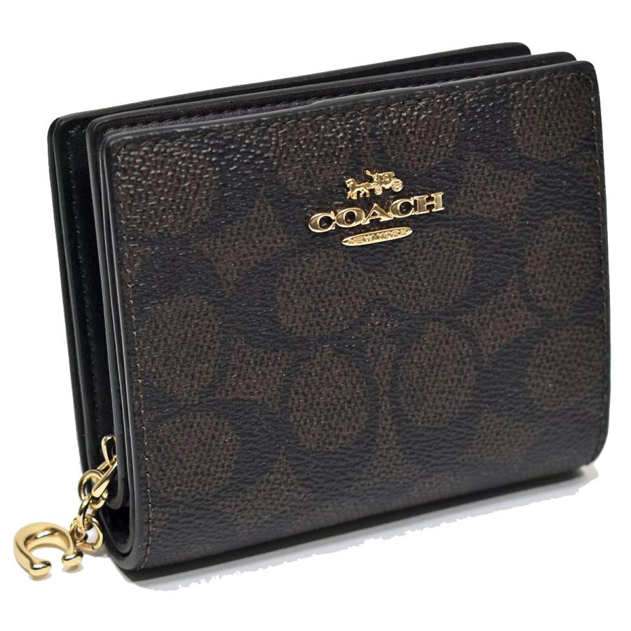 COACH コーチ 二つ折り財布 財布 折り財布 二つ折り ミニ財布