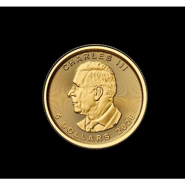 2026年 カナダ メイプルリーフ金貨 1/10オンス BU Royal Canadian Mint